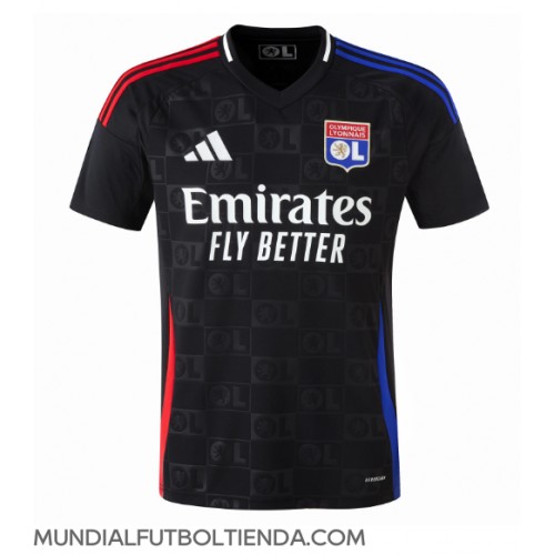 Camiseta Olympique Lyonnais Segunda Equipación Replica 2024-25 mangas cortas